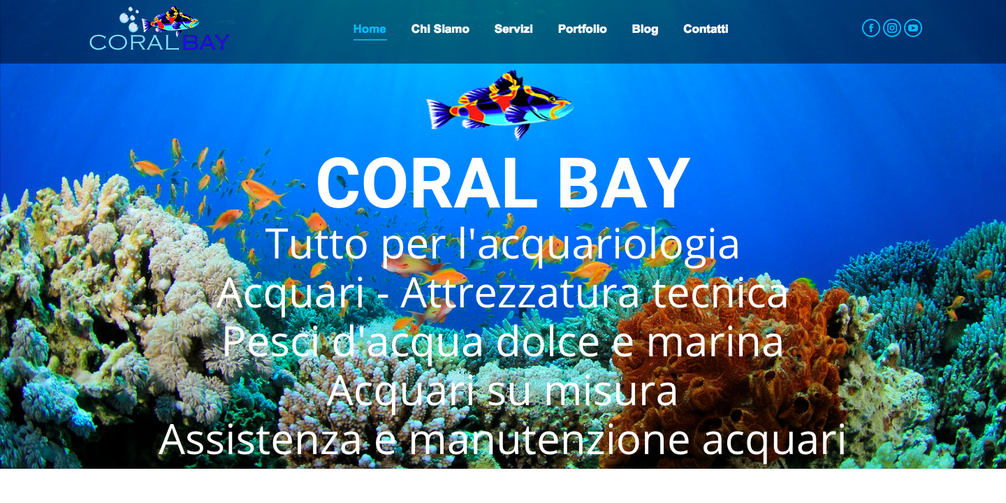 Homepage Coral Bay Srl